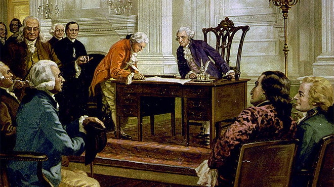 On this day in history, Sept. 19, 1796, President George Washington issues Farewell Address