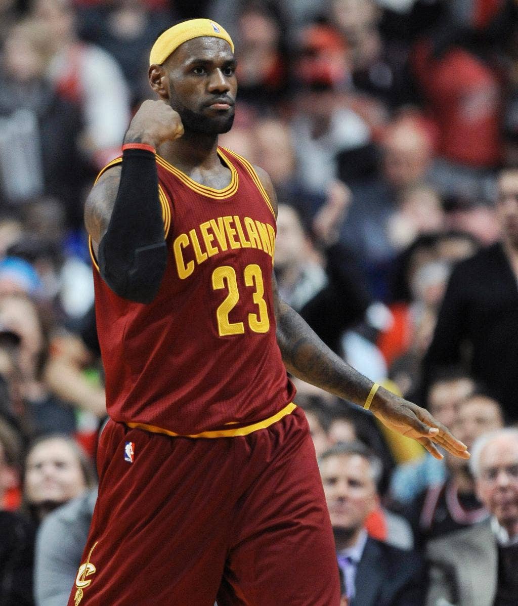 LeBron James rebounds from sluggish home opener, leads Cavaliers past ...