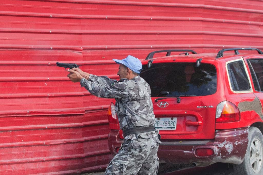 Un Peacekeeping Troops Fire At Protesters Demanding Resignation Of Haitis Prime Minister 6846