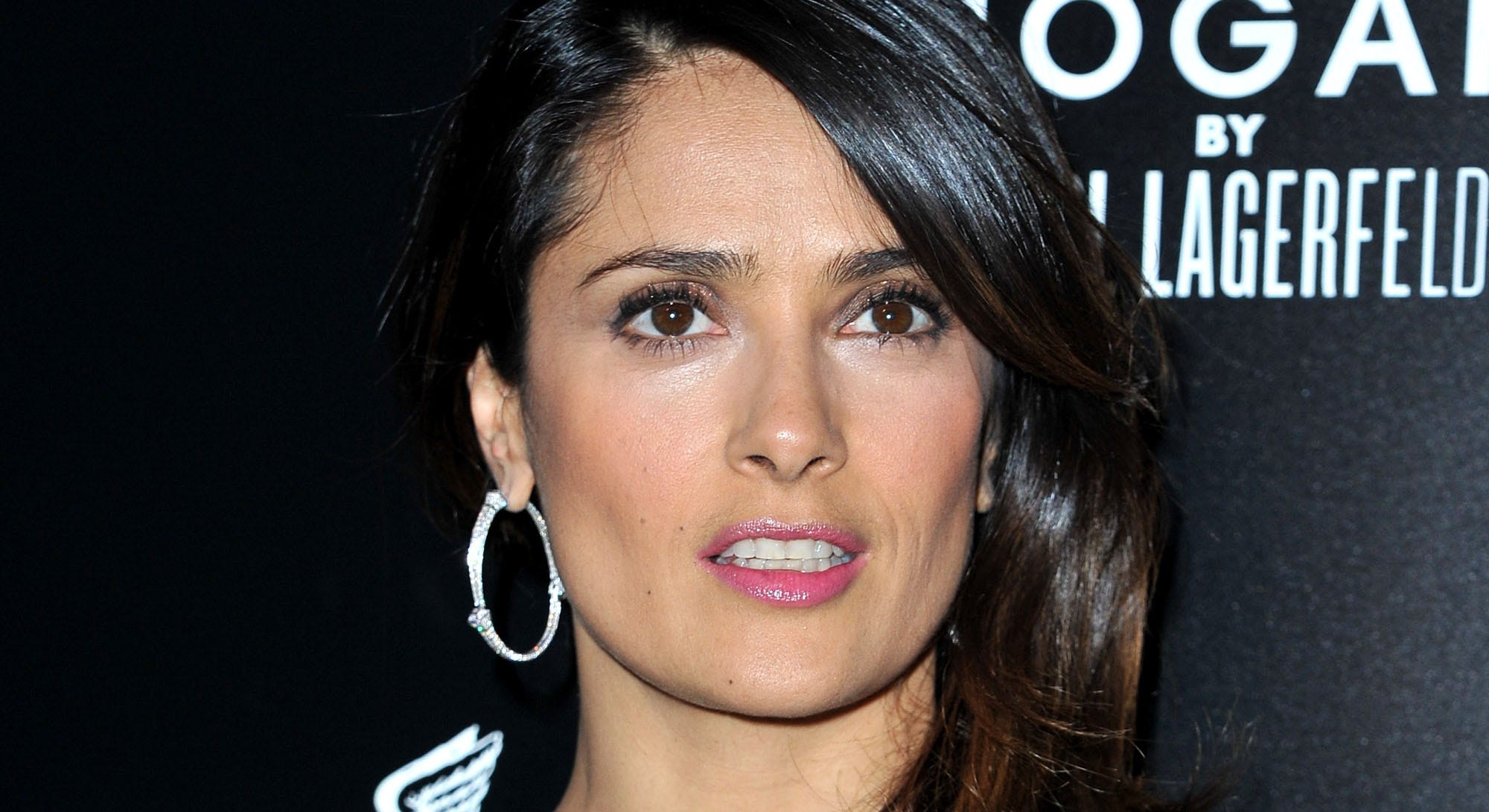 Salma Hayek Talks Acne, Depression, & Botox