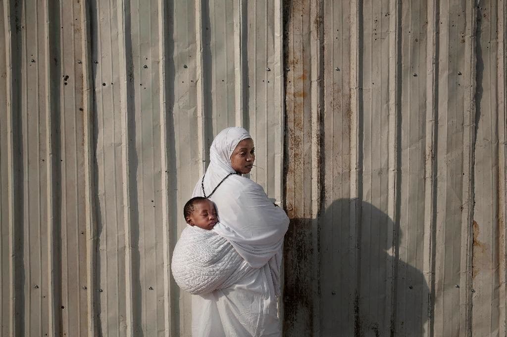 FOTO AP: Banyaknya wajah jemaah wanita yang menunaikan haji