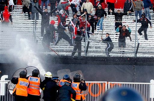 Argentine Soccer Fans Riot Over Demotion of River Plate Club