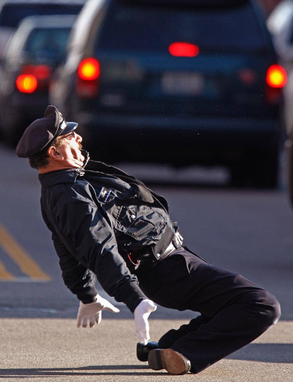 Providence's dancing cop says he was fired for leading 'blacklivesmatter' coffee cup protest