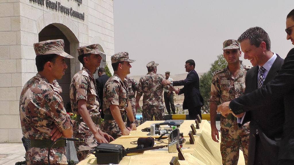 Jordan military unveils anti-Islamic State surveillance system on ...