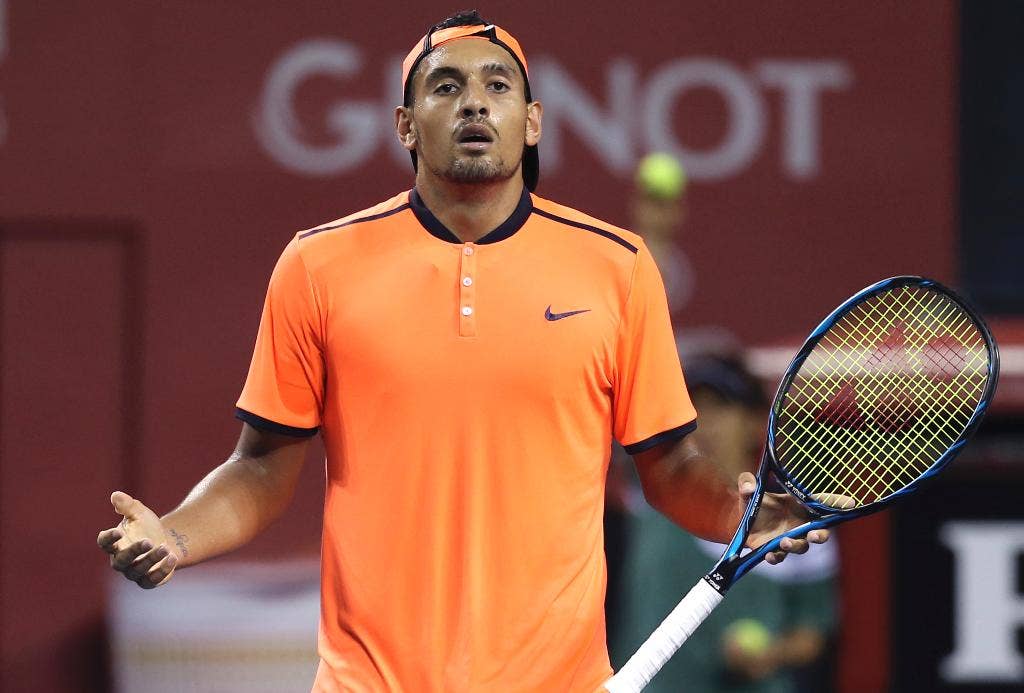 Kyrgios melewatkan acara tenis demi pertandingan selebriti NBA