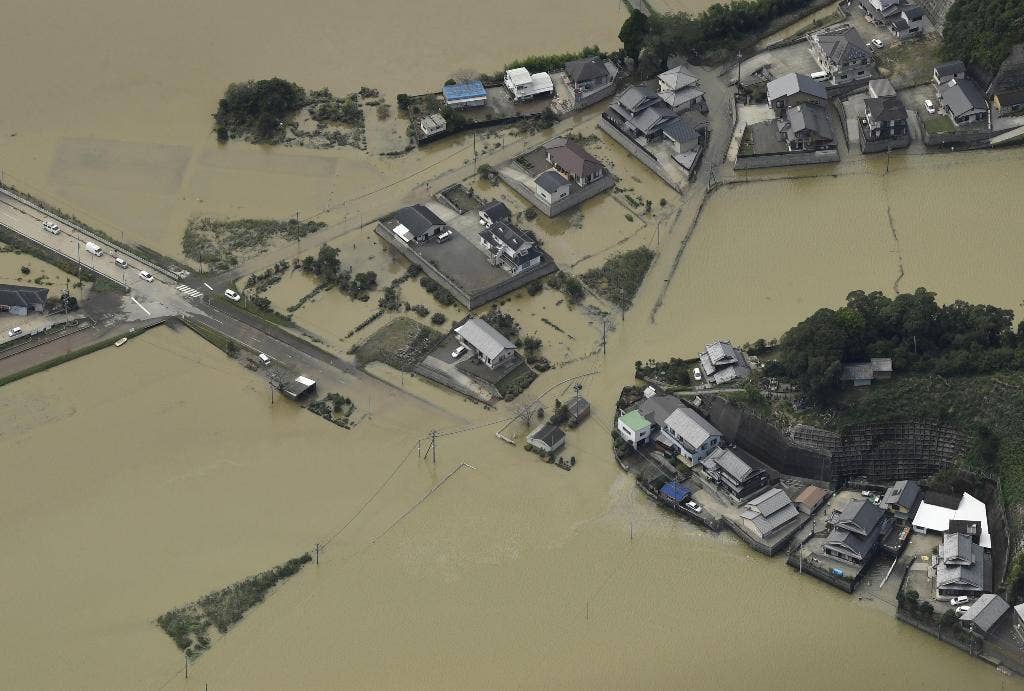 Typhoon causes serious flooding in southern Japan | Fox News