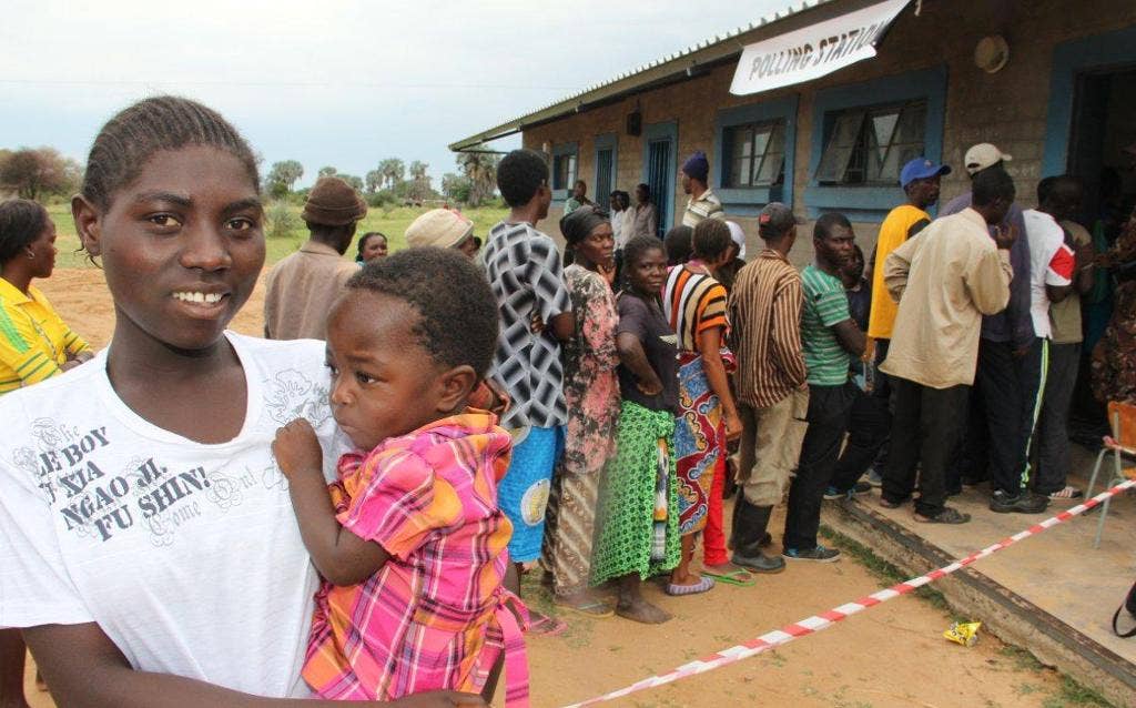 Presidential candidate of Namibia ruling party leads in early election ...