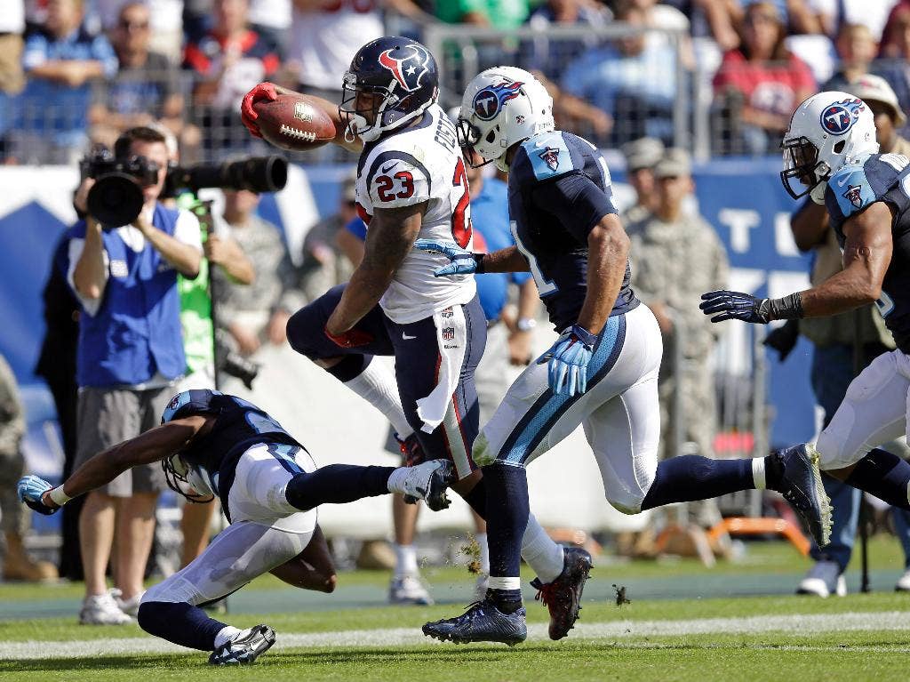 Back To .500: Arian Foster Runs For 151 Yards, Texans Beat Titans 30-16 ...