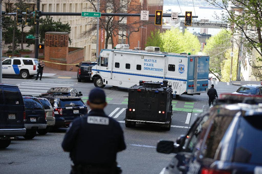 The Latest: Arrest made after 2 officers shot in Seattle | Fox News
