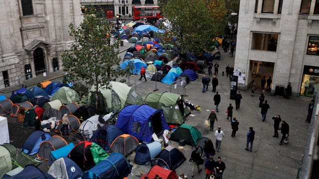 Eviction Notices Posted on Occupy London Tents | Fox News