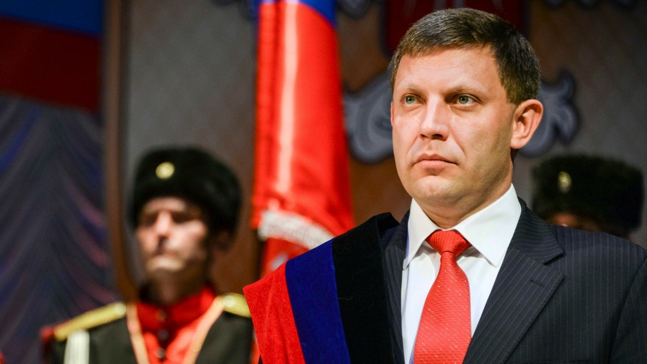 Ukraine Separatists Report Death Of Leader Zakharchenko Fox News 7150