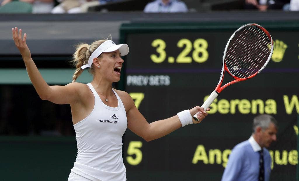 Kerber bertahan di final Wimbledon melawan Williams