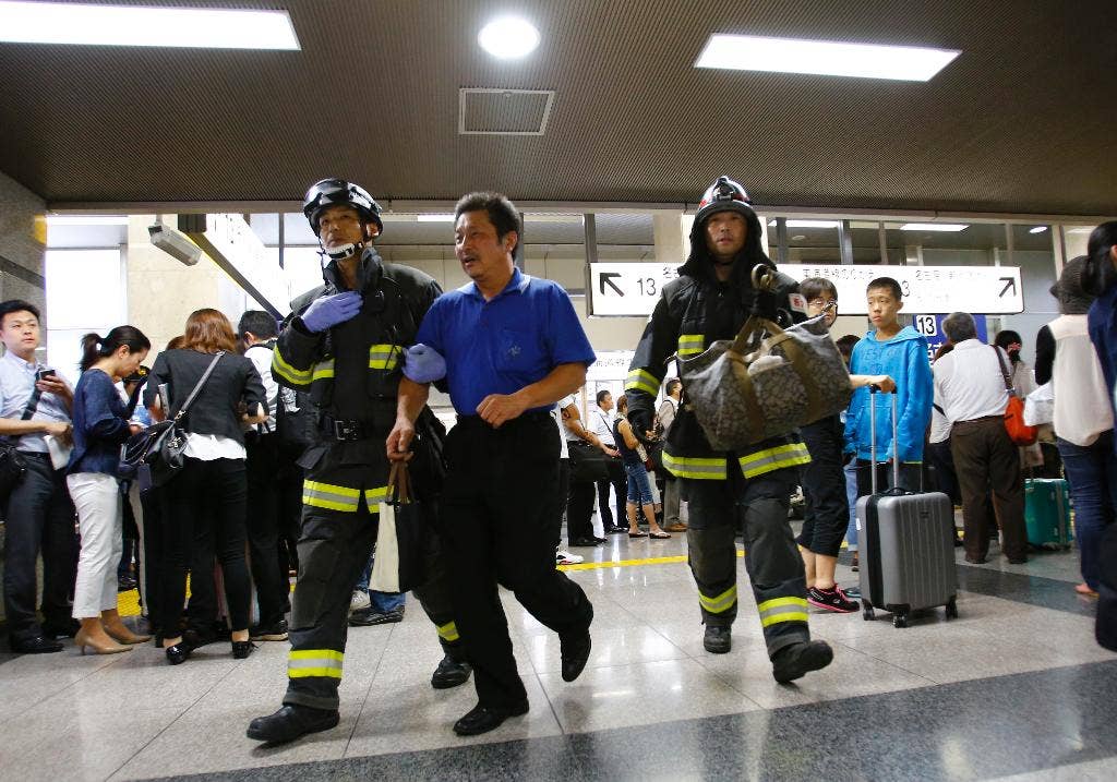 Passenger sets self on fire on Japan's Shinkansen bullet train | Fox News