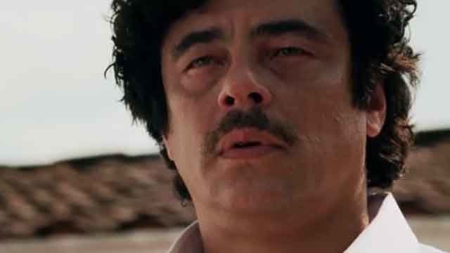 Benicio del Toro memerankan raja narkoba yang kejam di ‘Escobar: Paradise Lost’ mendatang