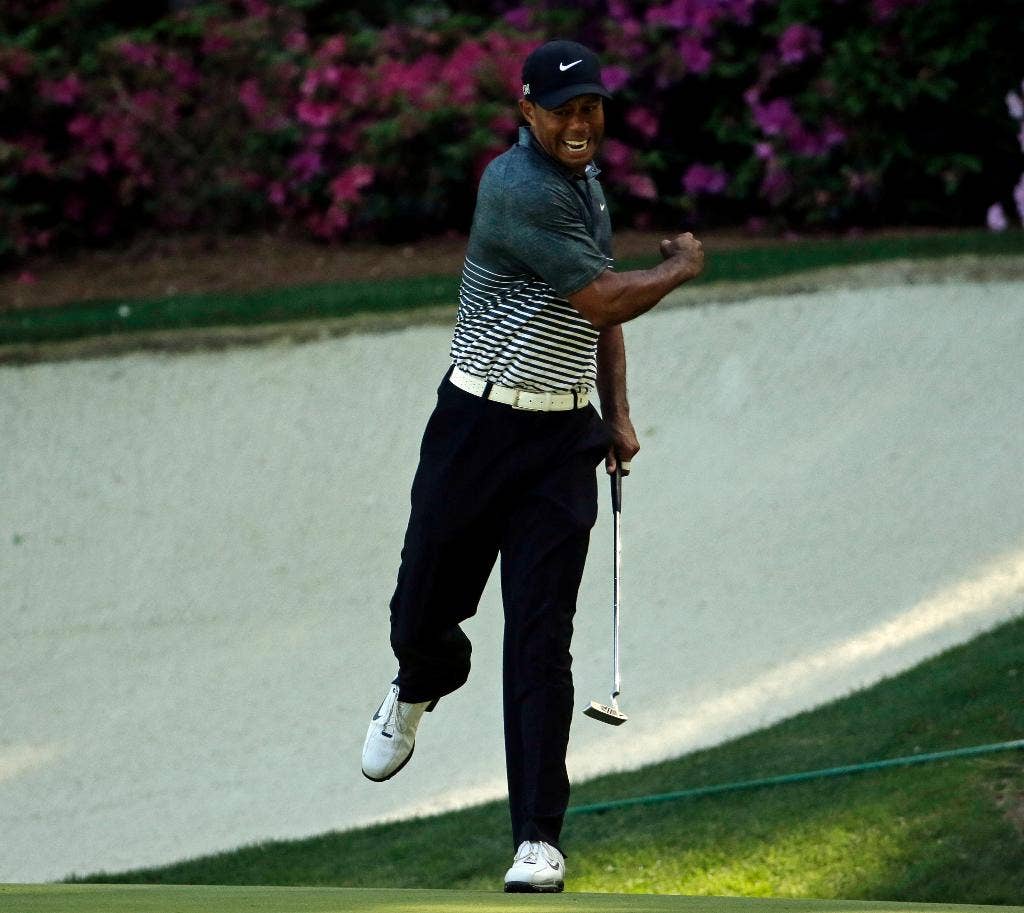 Meraih putaran rugbi terbaik Tiger Woods di Masters dalam 10 tahun; terbaik di jurusan sejak 2012