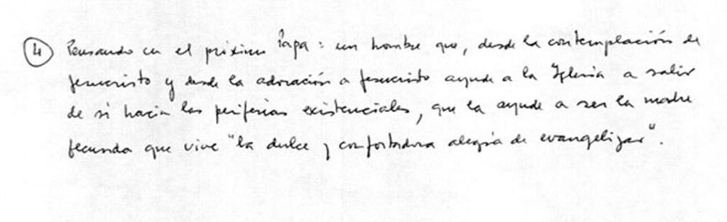 POPE’s Stump -Speech 2013 ke Cardinals Cetak Biru untuk Kepausan