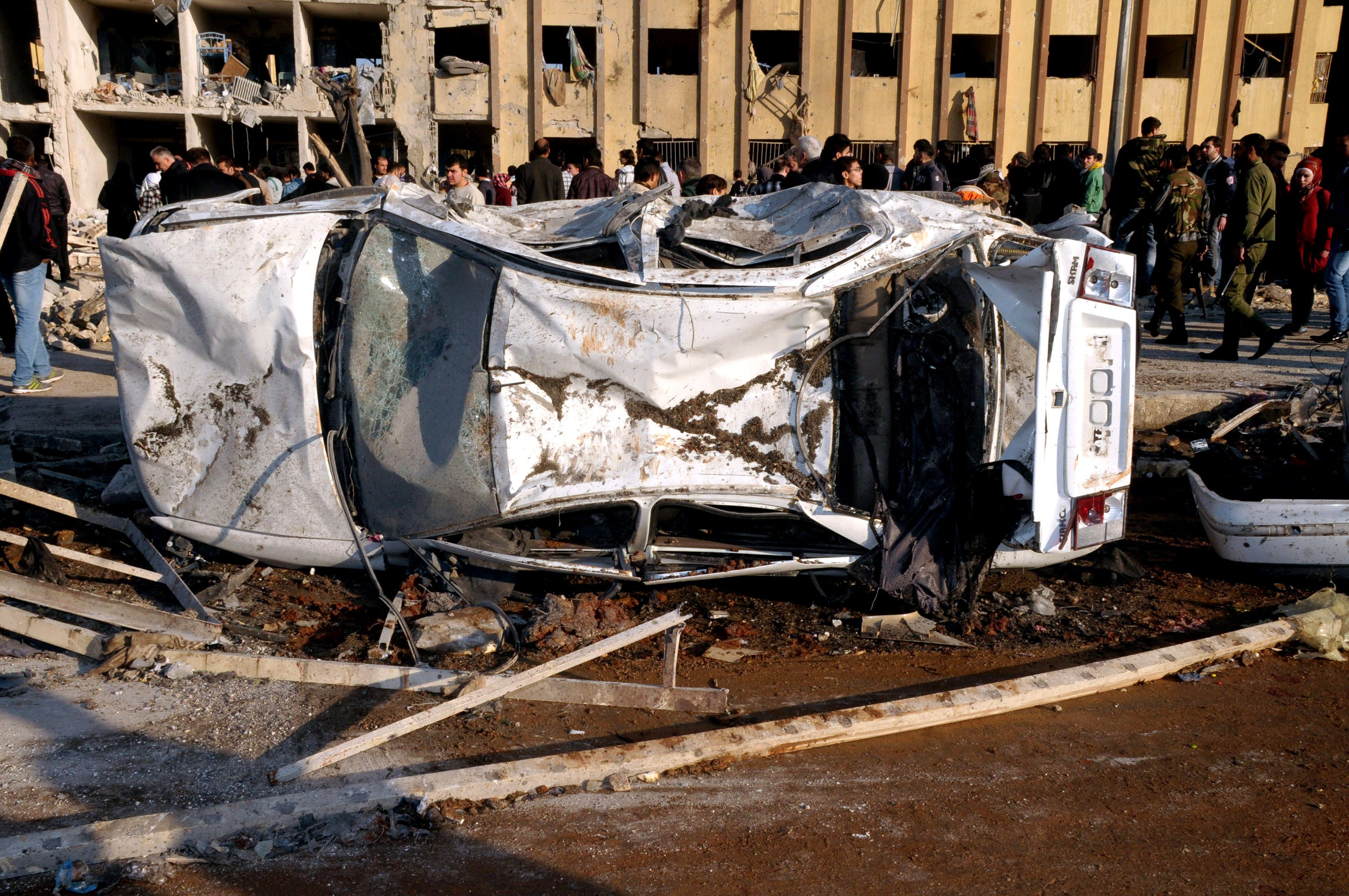 Korban tewas akibat ledakan di universitas Suriah di Aleppo meningkat menjadi 87, kata para aktivis