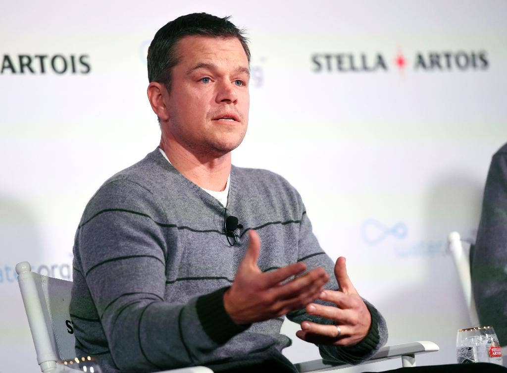 Matt Damon says the movie business has a long way to go when it comes