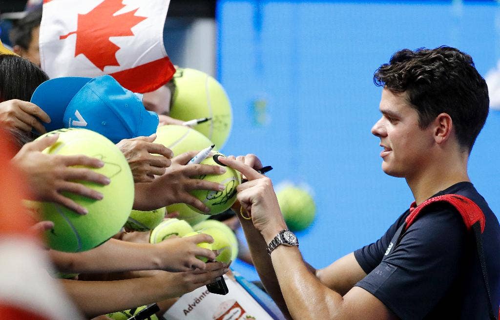Dengan keluarnya favorit, Raonic membuka peluang untuk melakukan terobosan dalam bidang slam