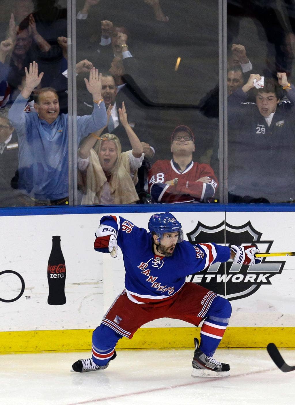 Rangers bergerak dalam jangkauan Final Piala dengan kemenangan 3-2 OT atas Canadiens