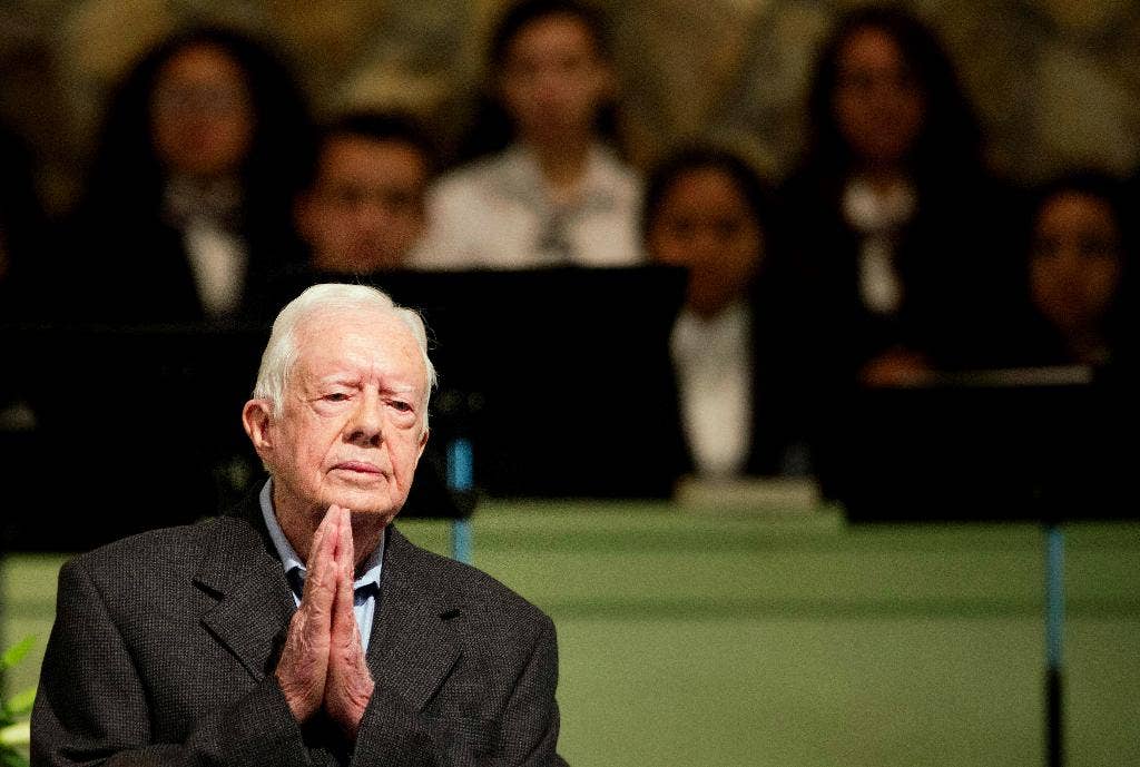 APTOPIX Jimmy Carter 7 