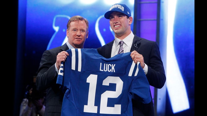 Colts select Andrew Luck with top pick in NFL Draft | Fox News