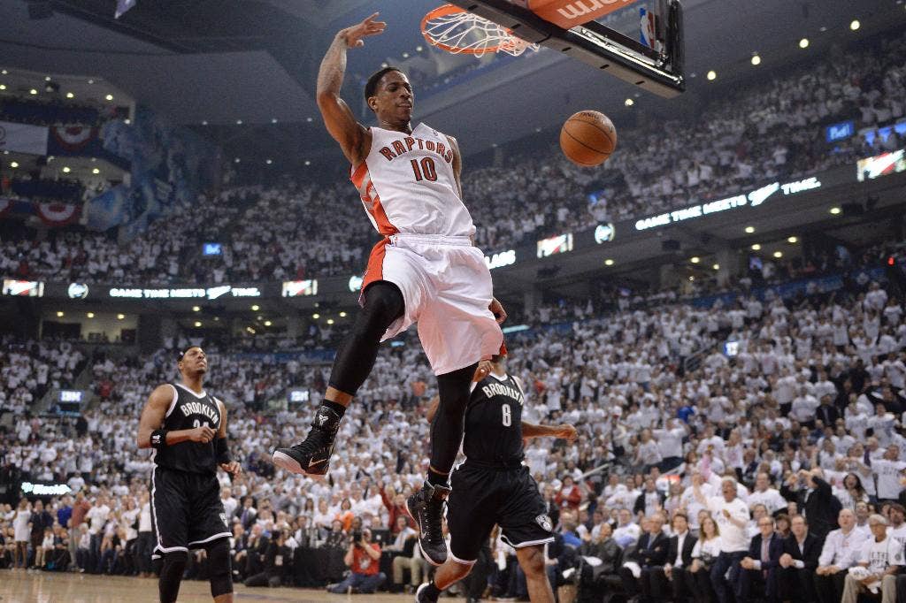 Lowry mencetak 36 poin, Raptors meledak 26 poin di depan, tetapi memimpin 115-113 untuk 3-2