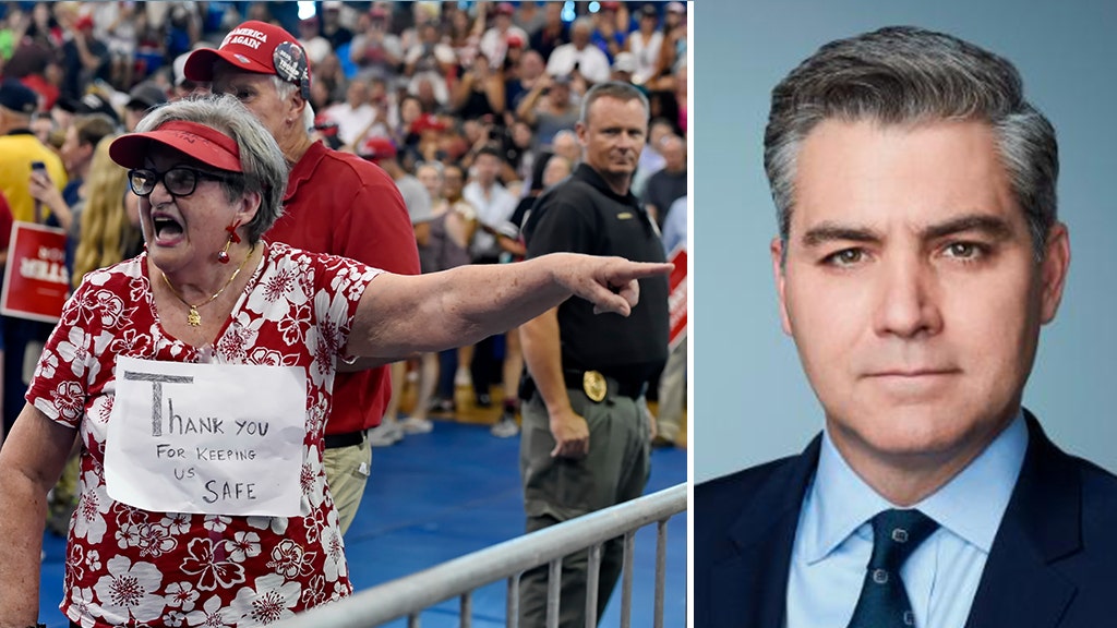 CNN star Jim Acosta shamed at Trump rally as crowd chants, 'Go home ...