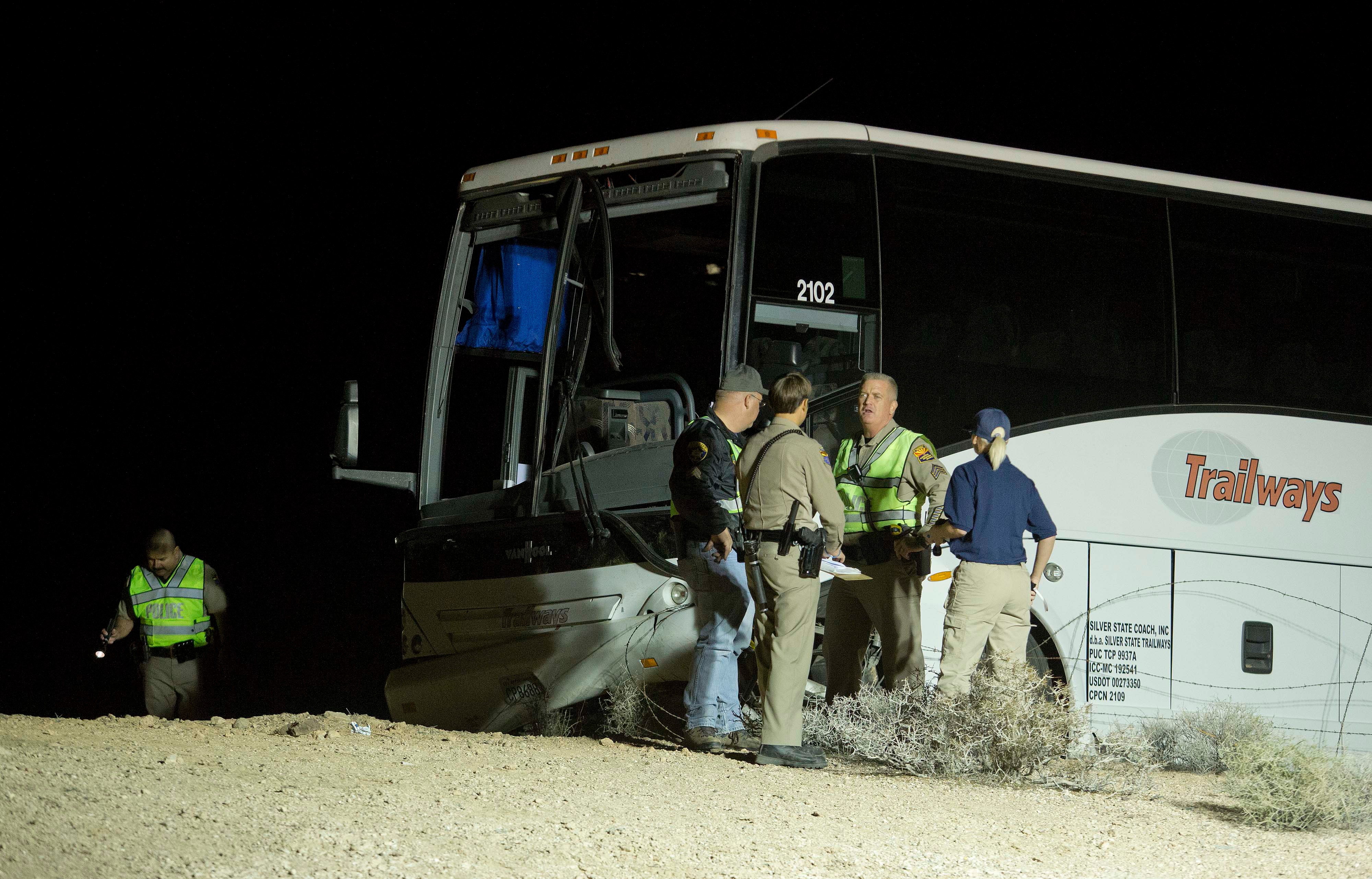 tour bus accident in arizona