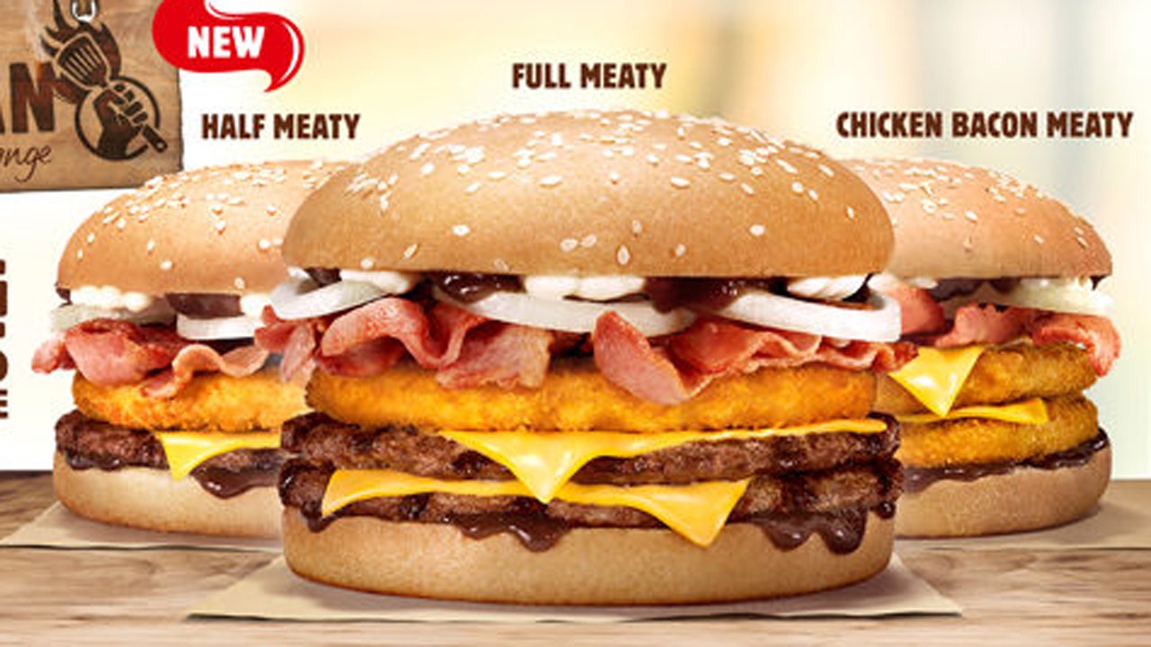 Burger King rolls out insanely beefy burgers with chicken and bacon in ...