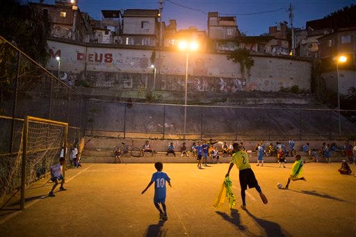 Brazil’s Maracana Stadium Is A Source Of Inspiration In Rio’s Slums
