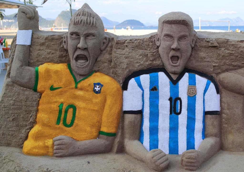 Jangan pergi: Inilah yang akan terjadi di Piala Dunia (mungkin): Brasil berada di atas Argentina