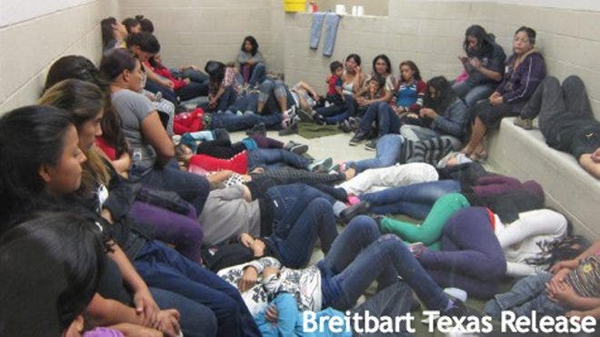 Overcrowded Conditions Of Undocumented Immigrants Held By U.S. Border Patrol
