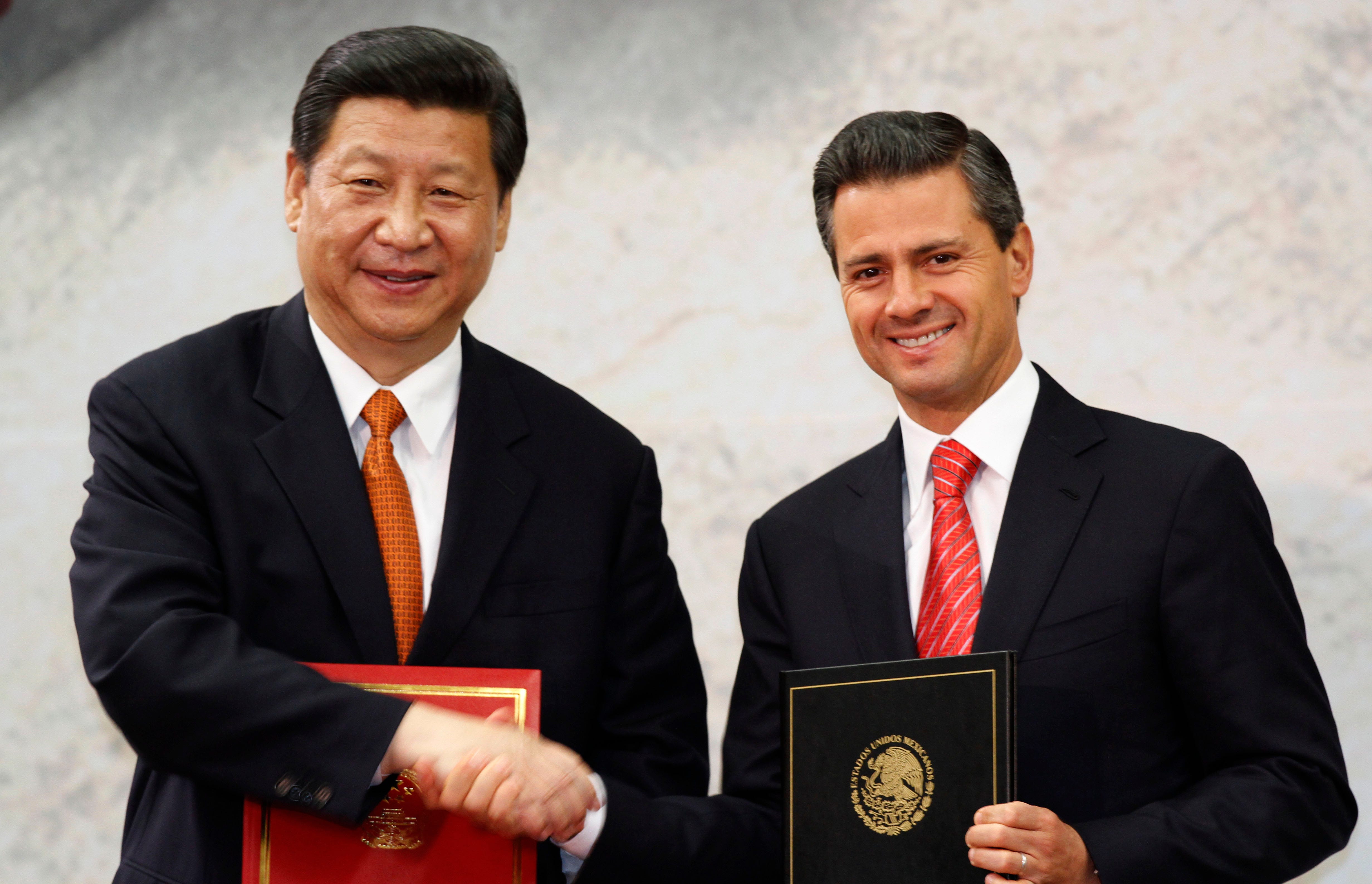 Mexico china. XI Jinping political Comic.