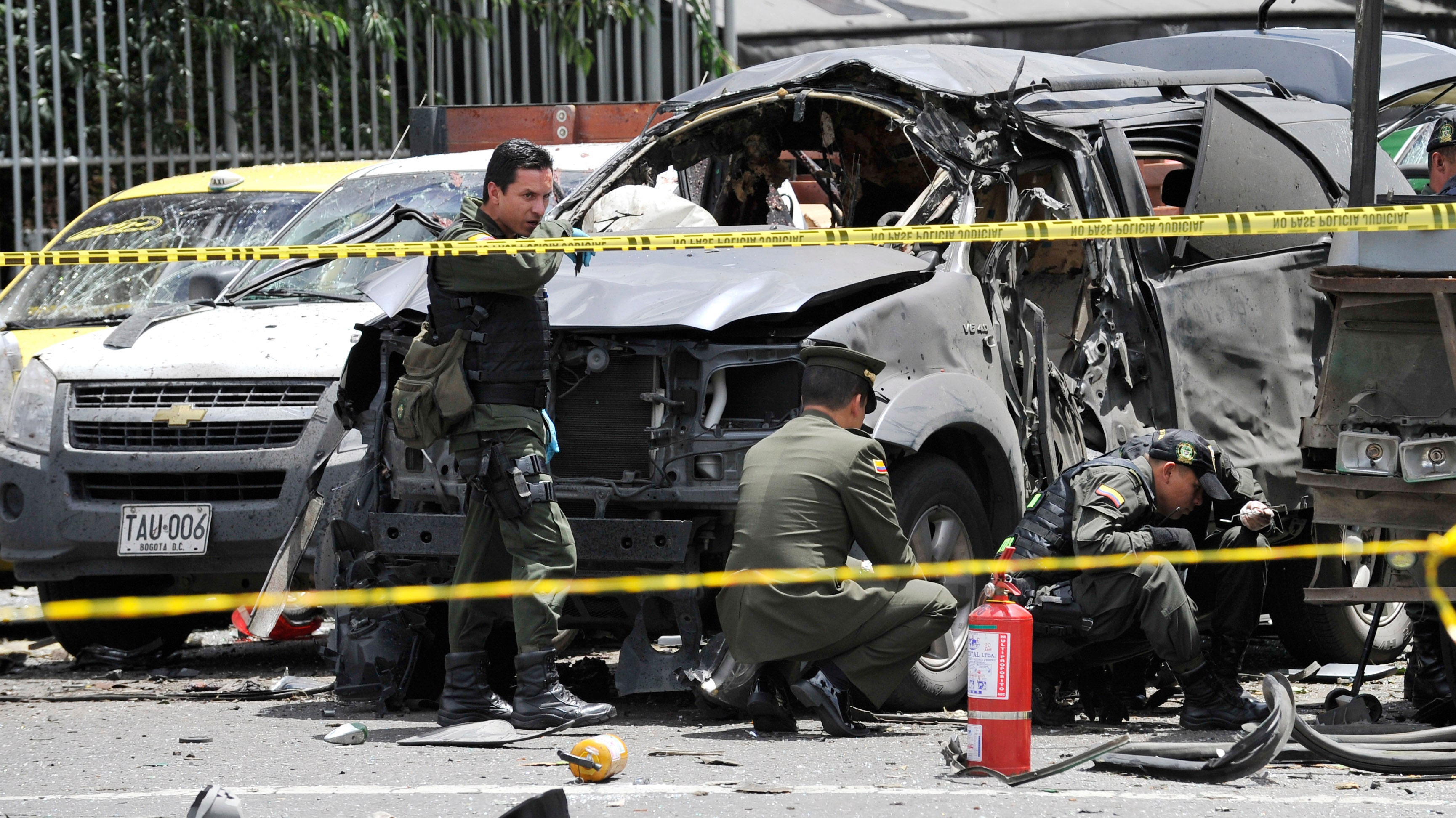 Bogota Bomb Blast Leaves 2 Dead Fox News 3334