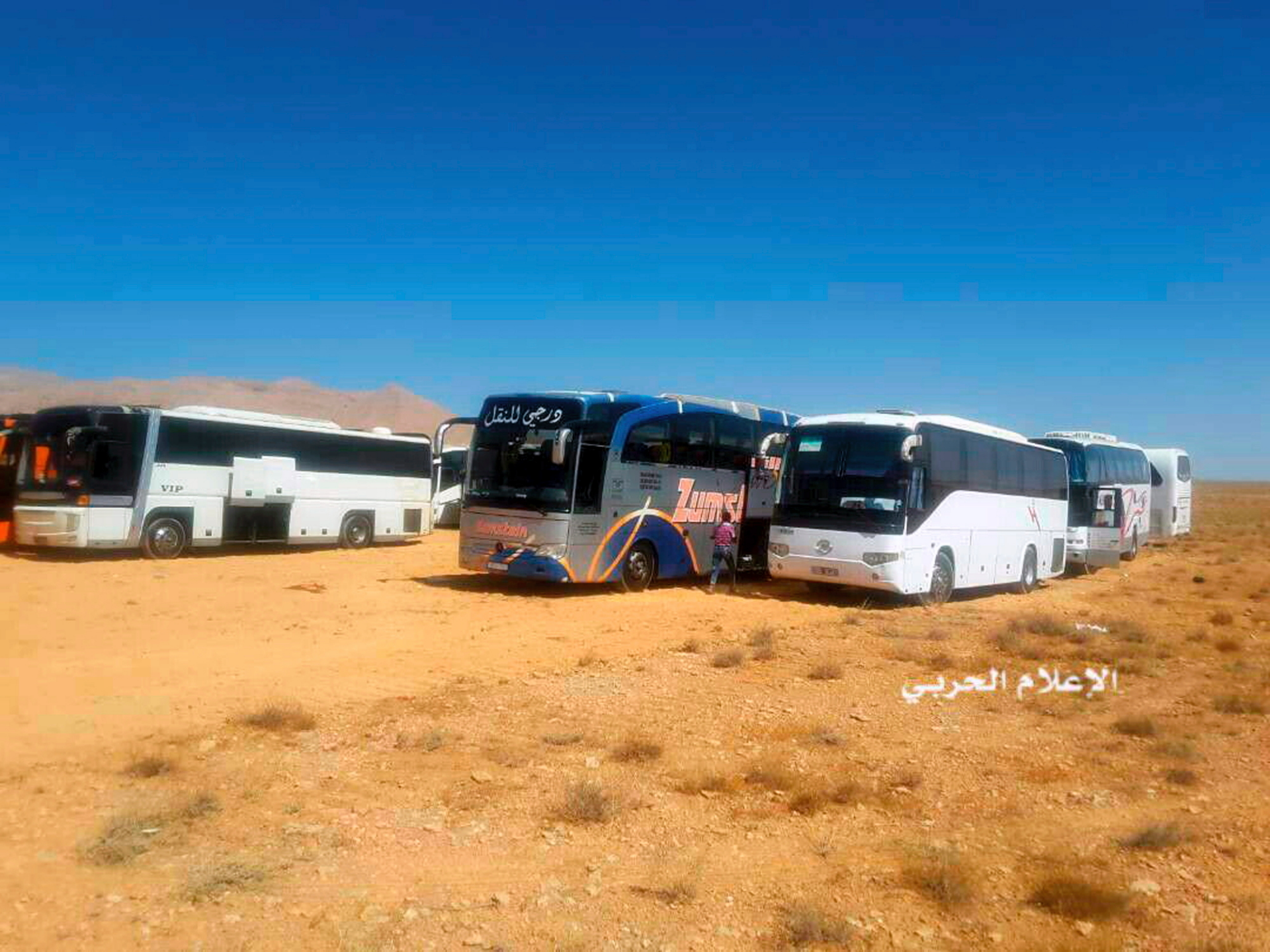 Their caliphate in ruins, IS militants melt into the desert