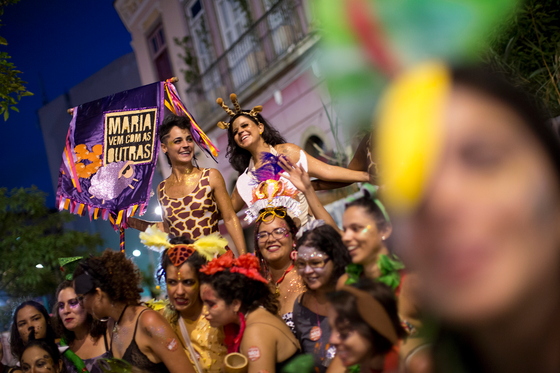 Women at Brazil Carnival: Skimpy garb does not allow groping