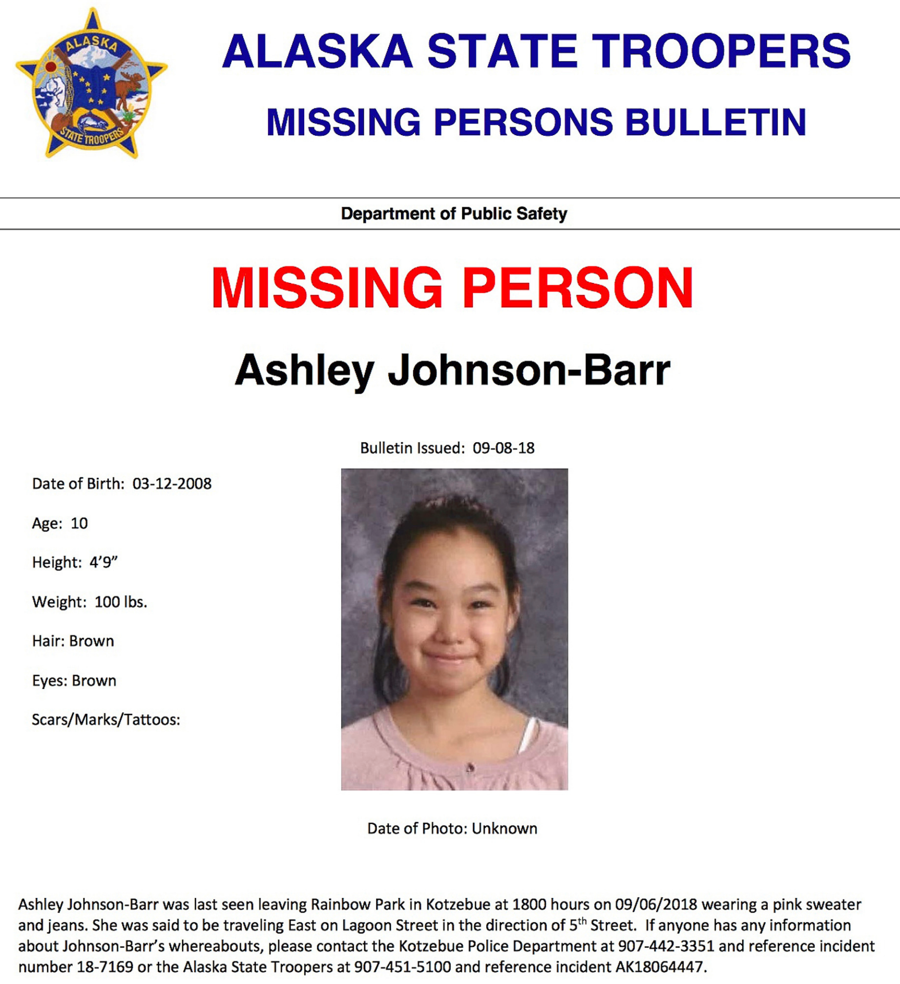 17 FBI agents help in search for missing Alaska girl Fox News