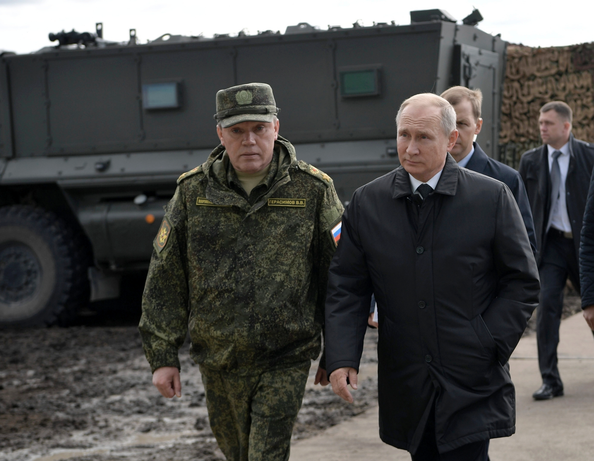 Russia’s top general visited Ukraine as Putin’s military falters, US says