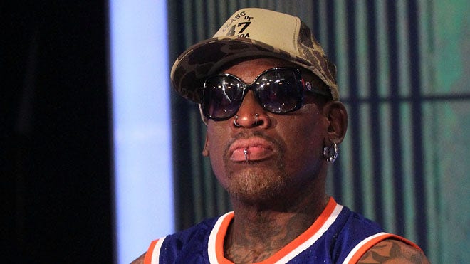 Dennis Rodman suggests he can solve issues between NBA and China: 'I