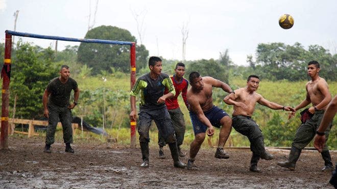 Colombian rebel group holds its own Olympic Games