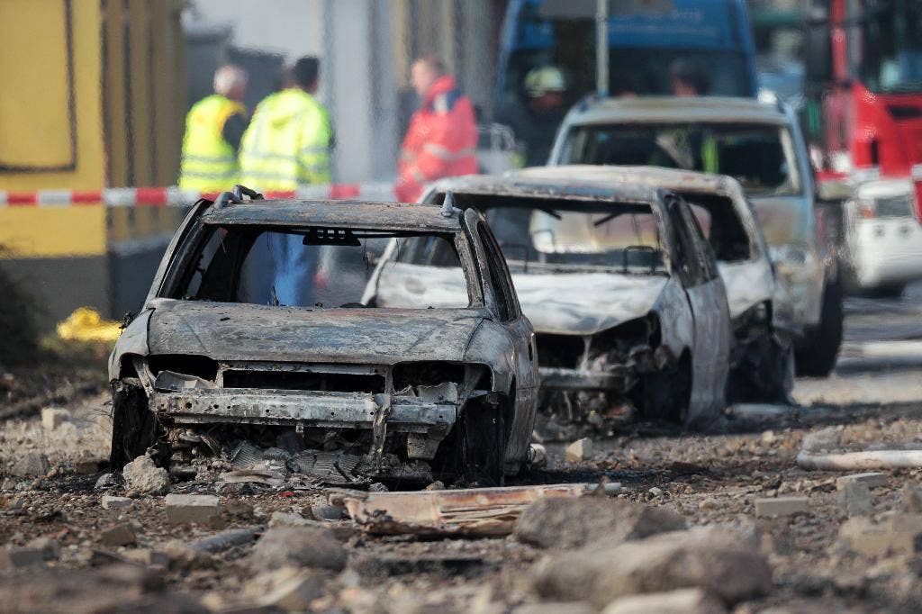 1 person killed, 11 injured in gas pipe explosion in western German