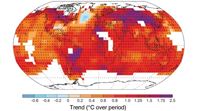 current global warming trend leading to armed conflict