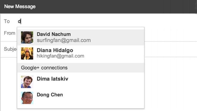 Google integrates Google+ with Gmail, making it easier for anyone to email you