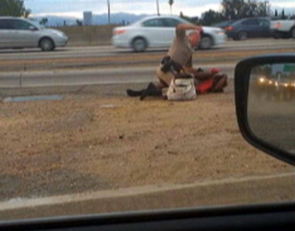 Video Shows California Officer Punching Woman Chp Vows Open Investigation Fox News 