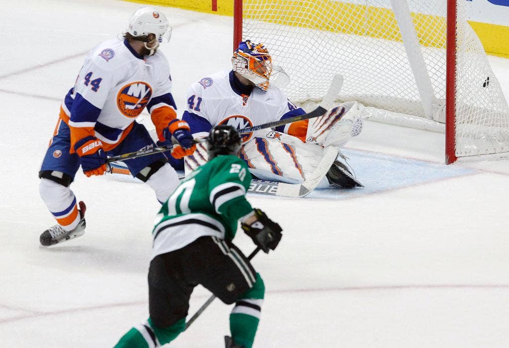 Cody Eakin mencetak gol dalam perpanjangan waktu, Stars mengalahkan Islanders 3-2 untuk menghentikan 6 pertandingan