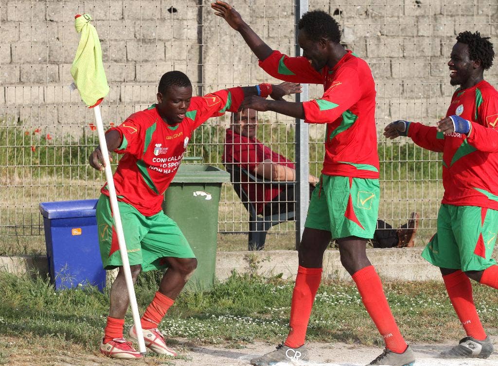 African Migrant Soccer Team Aims To Win Games, Hearts In Italian Town ...