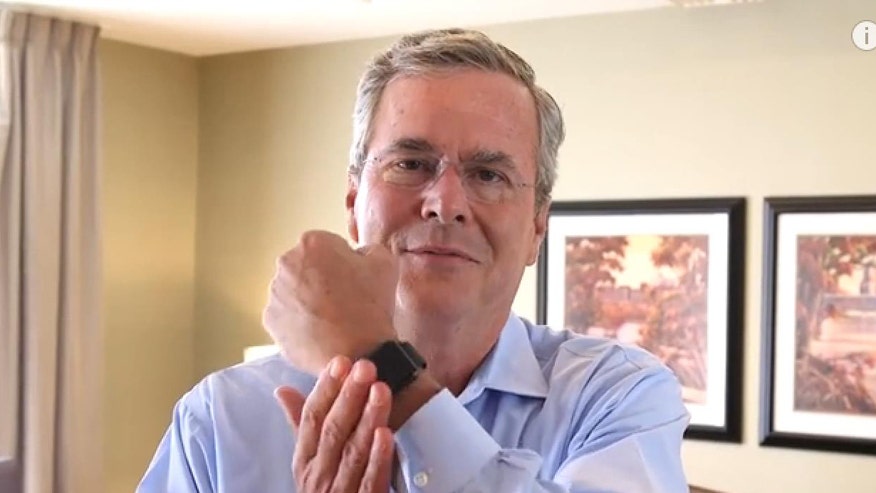 Jeb Bush is an Apple fanboy
