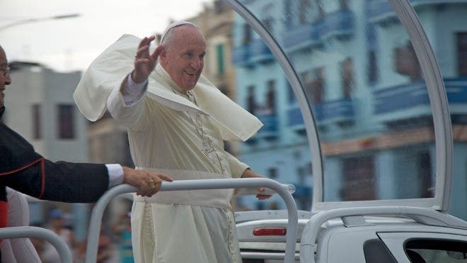 The crowds came out for Pope Francis in Cuba