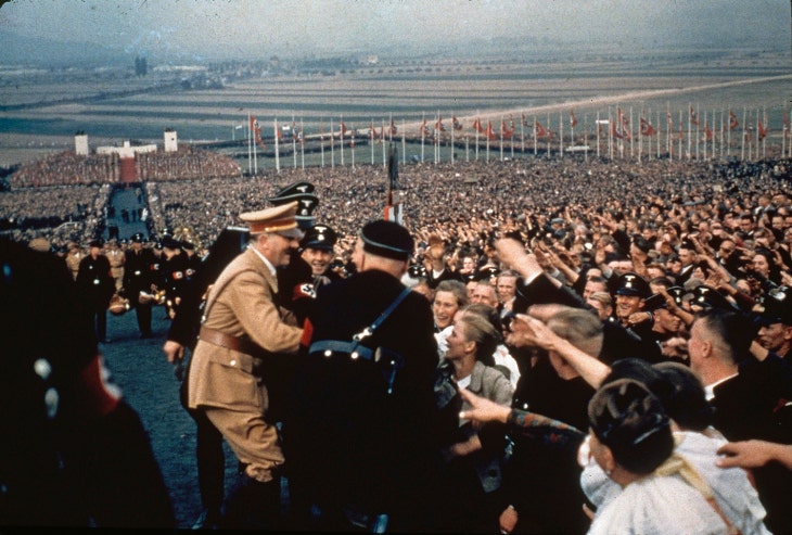 Color Photos Of Hitler Among Adoring Crowds Fox News
